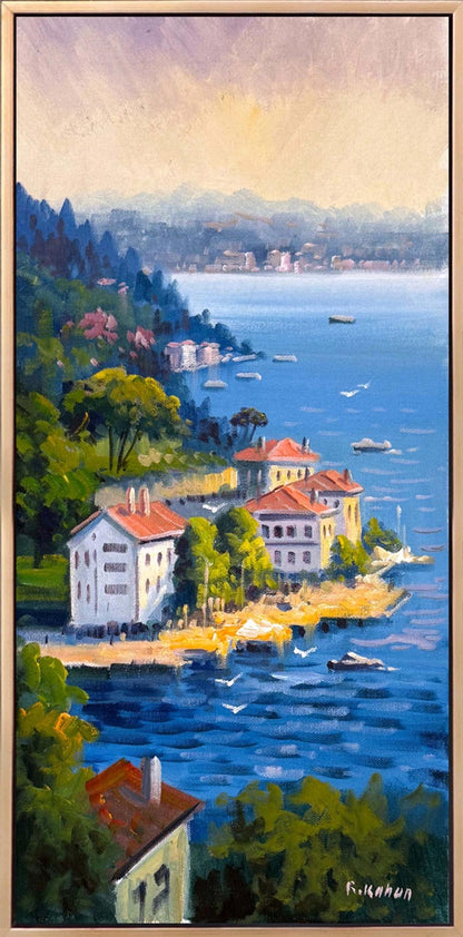 Yalıların Masalı Yağlı Boya Tablosu