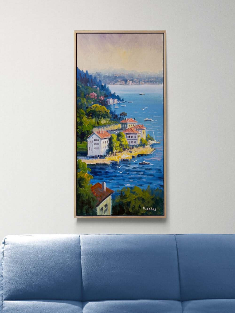 Yalıların Masalı Yağlı Boya Tablosu