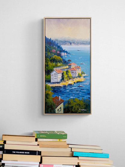 Yalıların Masalı Yağlı Boya Tablosu