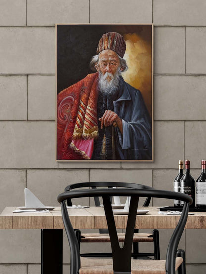 Ömrün Hikayesi Yağlı Boya Tablosu