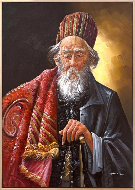 Dervişin Hatırası Yağlı Boya Tablosu