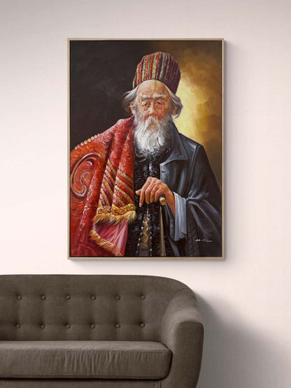Dervişin Hatırası Yağlı Boya Tablosu