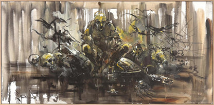 Ölümün Nöbetçisi Yağlı Boya Tablosu