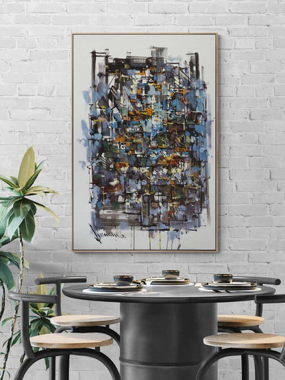 Sessiz Adımlar Yağlı Boya Tablosu