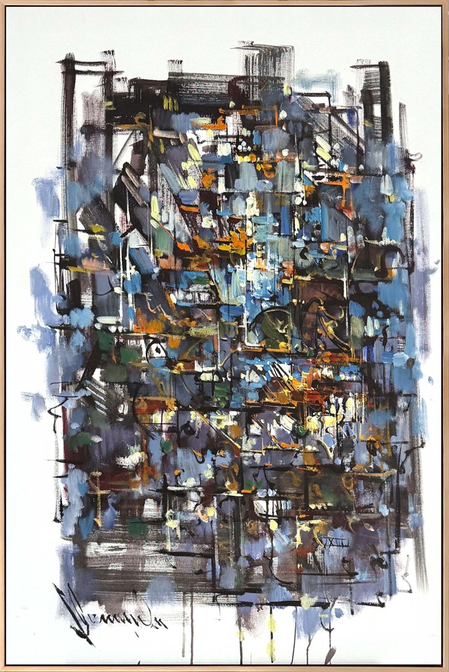 Sessiz Adımlar Yağlı Boya Tablosu