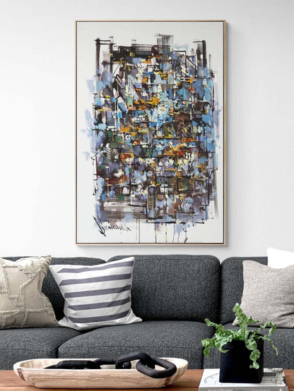 Sessiz Adımlar Yağlı Boya Tablosu