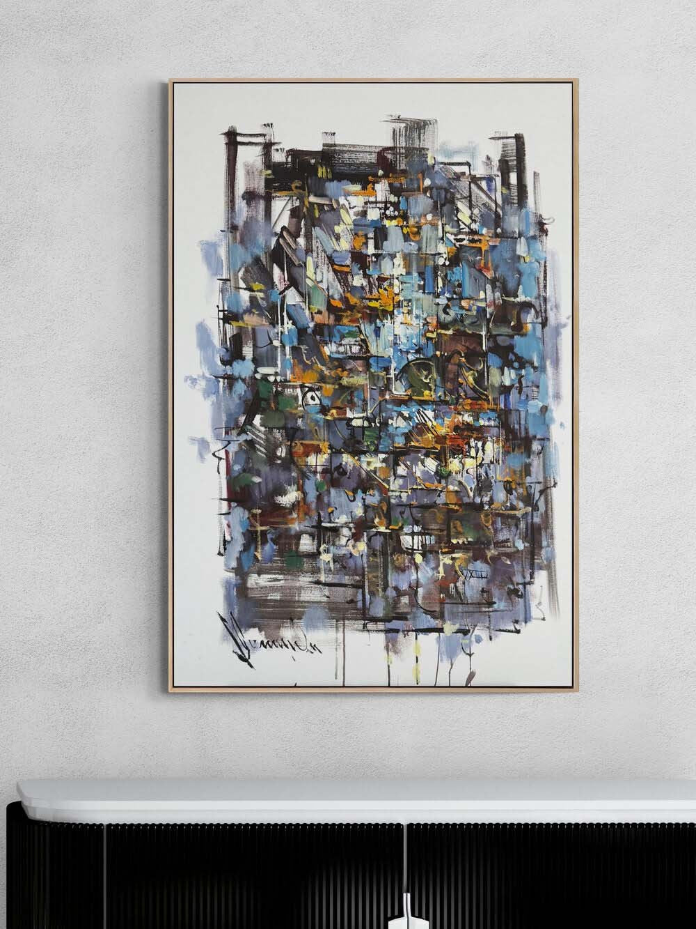 Sessiz Adımlar Yağlı Boya Tablosu