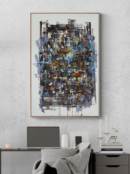 Sessiz Adımlar Yağlı Boya Tablosu