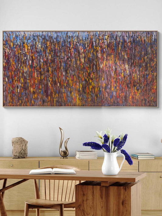 Bir Anın Sonsuzluğu Yağlı Boya Tablosu