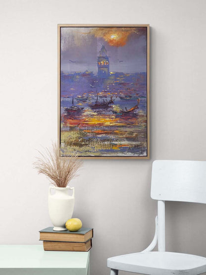 Tarihin Sessiz Bekçisi Yağlı Boya Tablosu