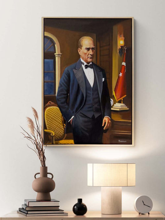 Ata’ya Minnet Yağlı Boya Tablosu