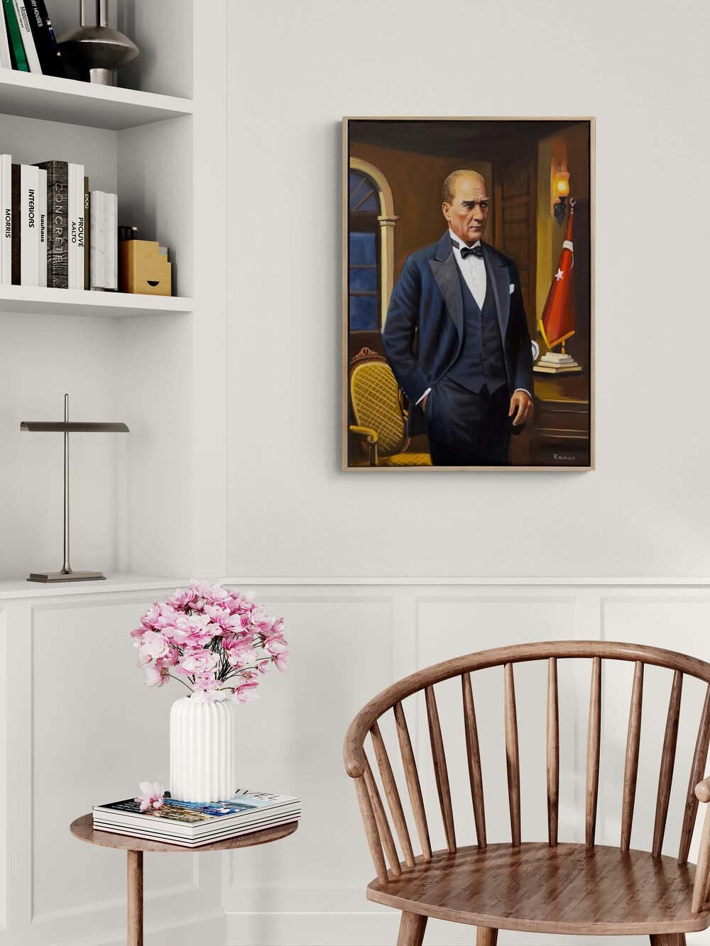 Ata’ya Minnet Yağlı Boya Tablosu