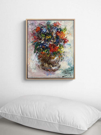 Umudun Çiçekleri Yağlı Boya Tablosu