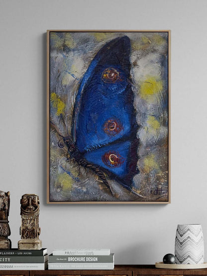 Kayıp Kelebek Yağlı Boya Tablosu