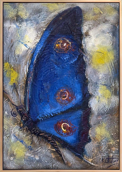 Kayıp Kelebek Yağlı Boya Tablosu