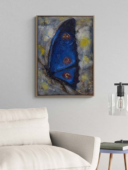 Kayıp Kelebek Yağlı Boya Tablosu