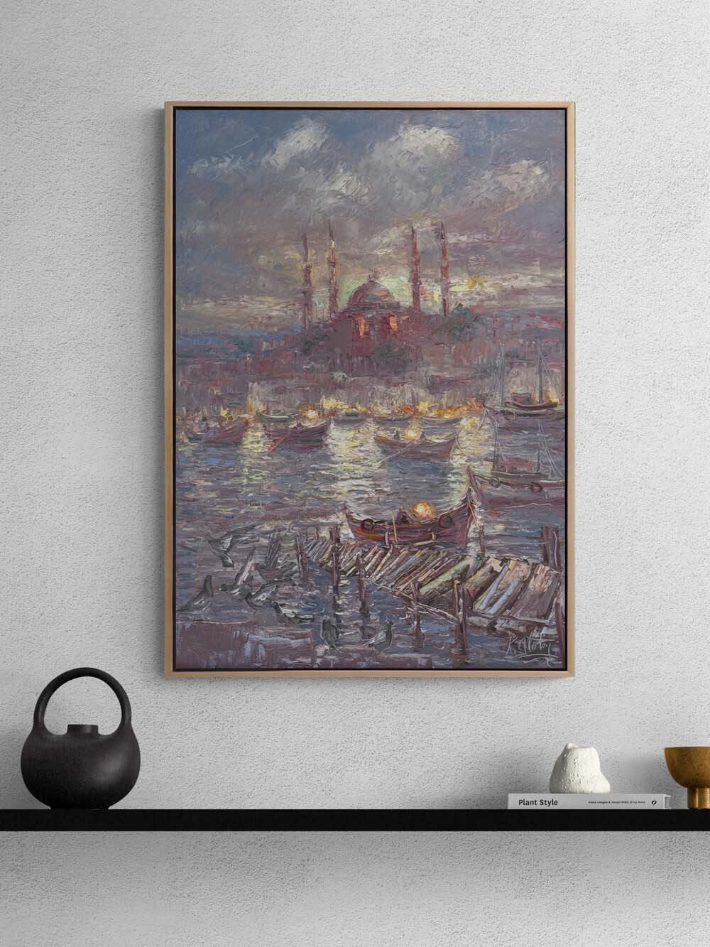 Kaybolan İstanbul Yağlı Boya Tablosu