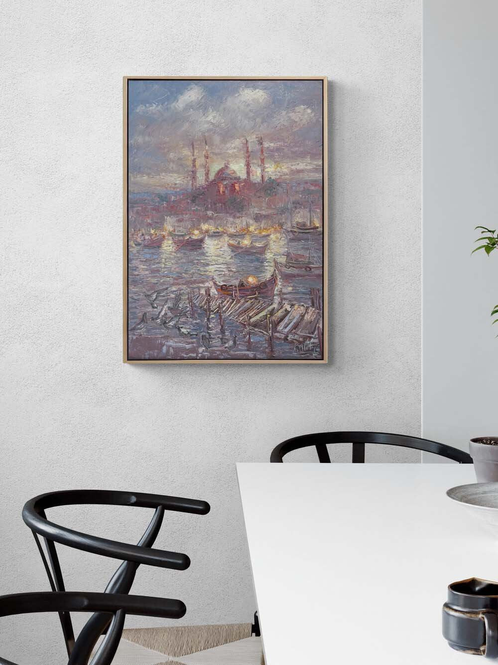 Kaybolan İstanbul Yağlı Boya Tablosu