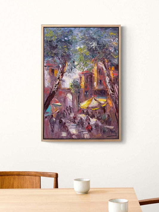 Küçük Meydan Yağlı Boya Tablosu