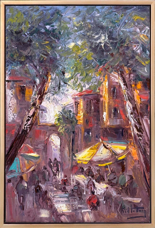 Küçük Meydan Yağlı Boya Tablosu