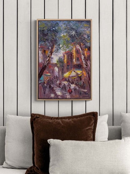 Küçük Meydan Yağlı Boya Tablosu