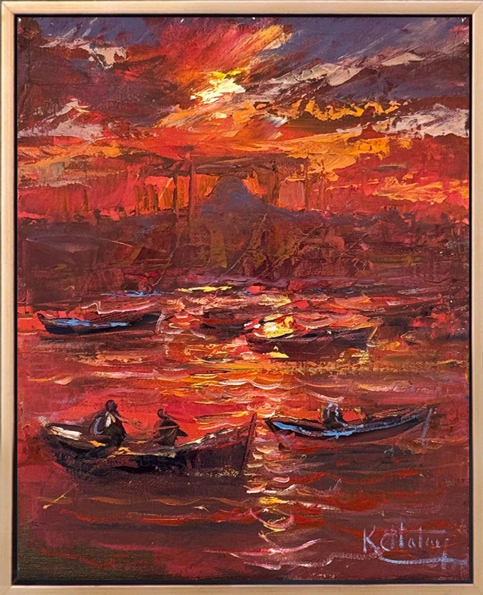 Derin İstanbul Yağlı Boya Tablosu