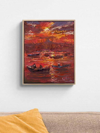 Derin İstanbul Yağlı Boya Tablosu