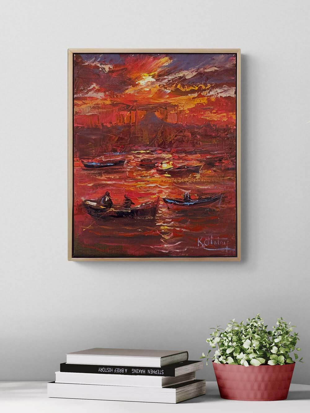 Derin İstanbul Yağlı Boya Tablosu