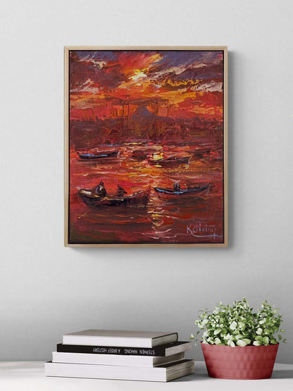 Derin İstanbul Yağlı Boya Tablosu