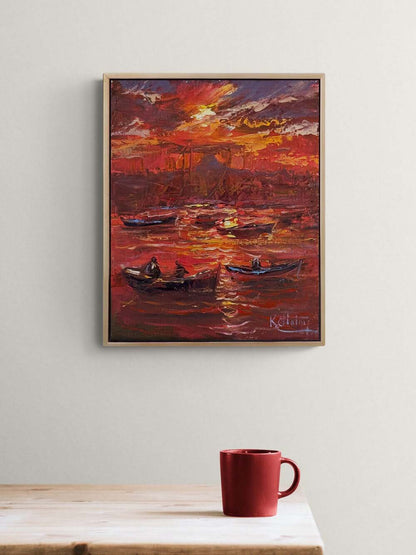 Derin İstanbul Yağlı Boya Tablosu