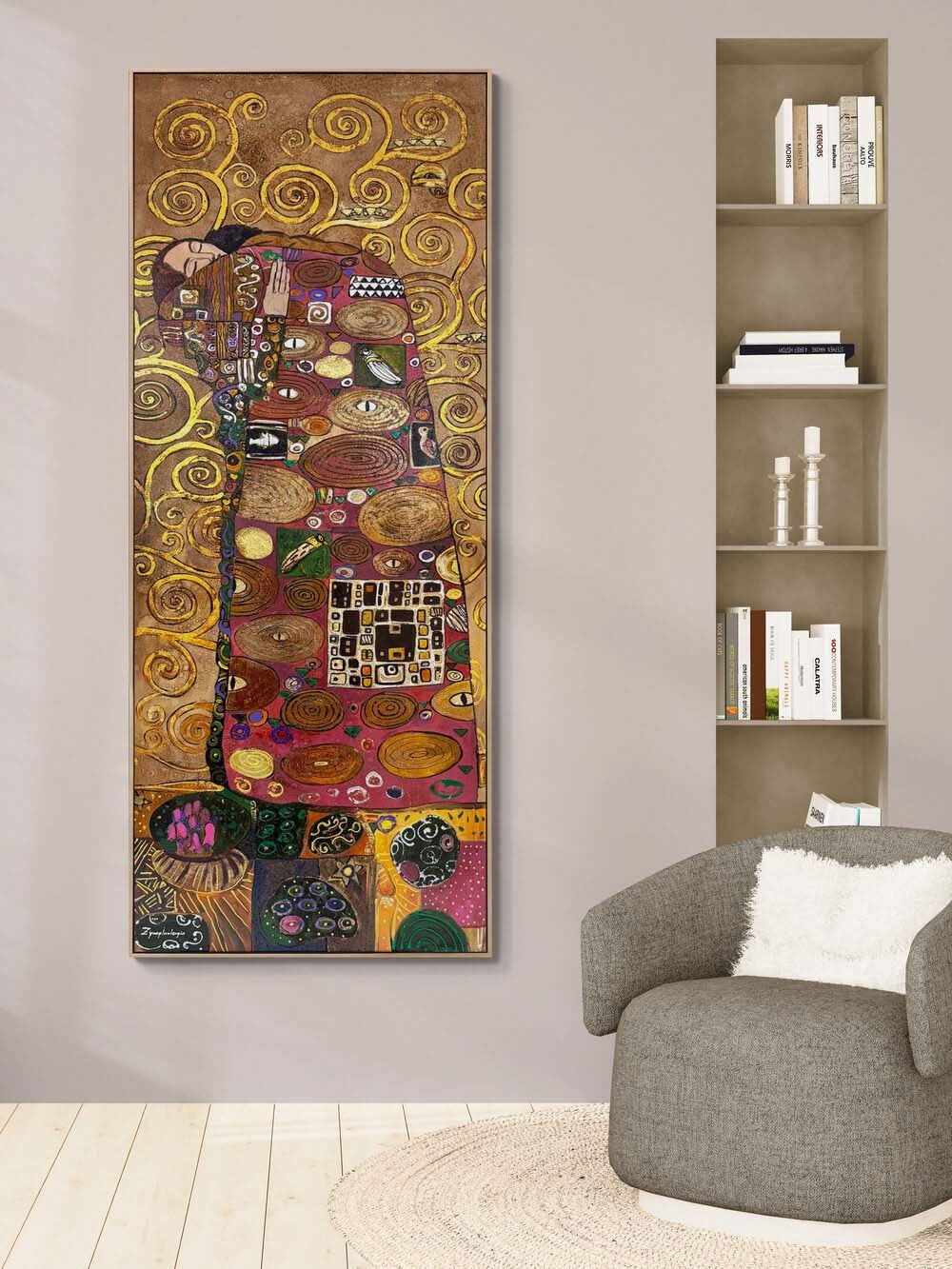 Zamanın Durduğu An Yağlı Boya Tablosu