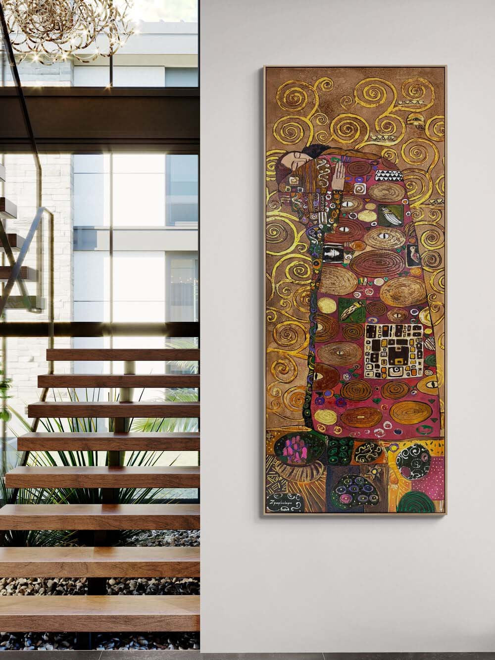 Zamanın Durduğu An Yağlı Boya Tablosu