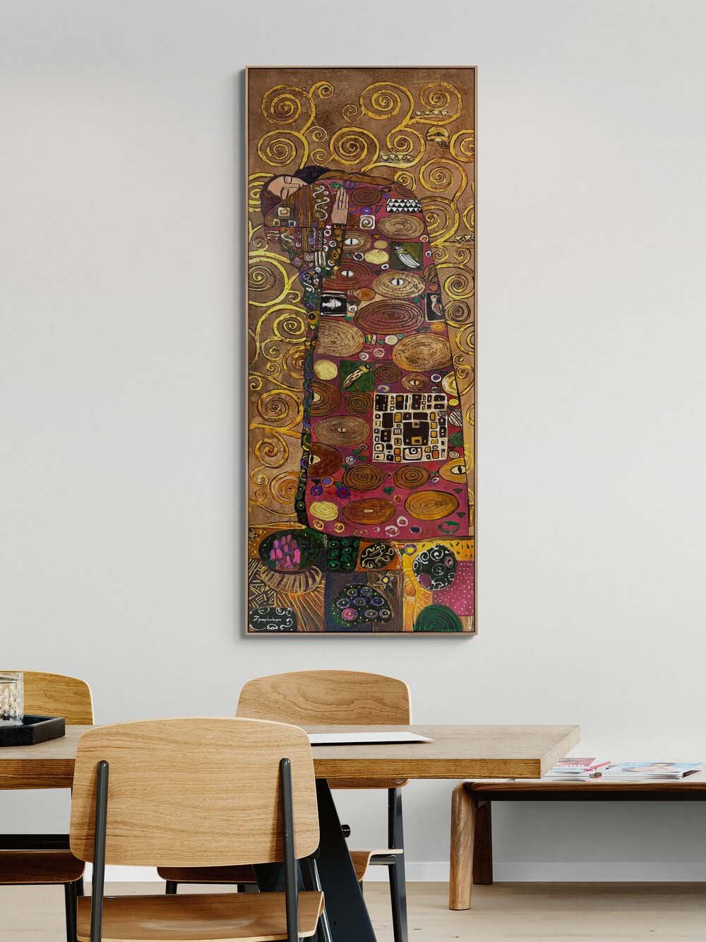 Zamanın Durduğu An Yağlı Boya Tablosu