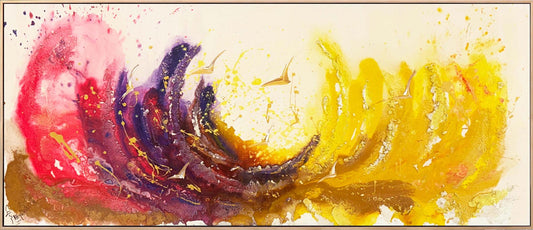 Ruhun Altın Çemberi Yağlı Boya Tablosu