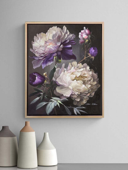 Şakayık Çiçeği Yağlı Boya Tablosu