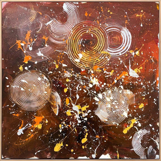 Renklerin Ateşi Yağlı Boya Tablosu