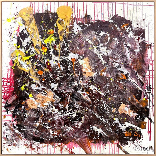 Zamanın Dalgası Yağlı Boya Tablosu