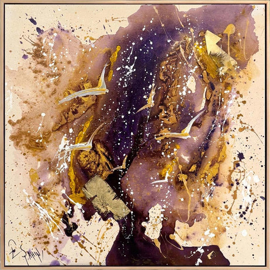 Altın Kanatlar Yağlı Boya Tablosu