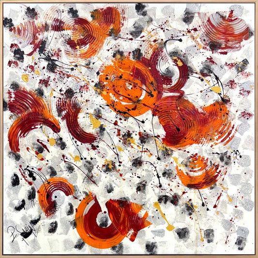 Ruh Çemberi Yağlı Boya Tablosu