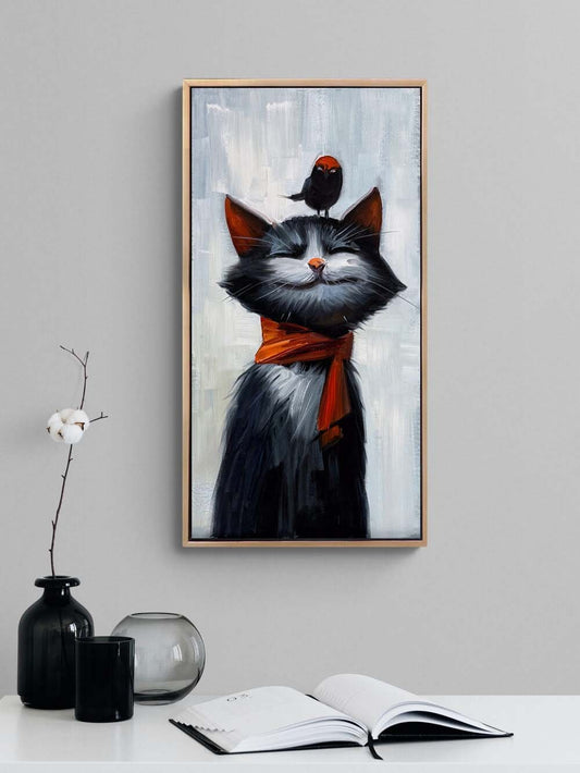 Dost Gülüşü Yağlı Boya Tablosu