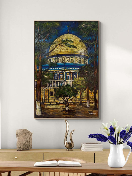 Kubbetü’s-Sahra Yağlı Boya Tablosu