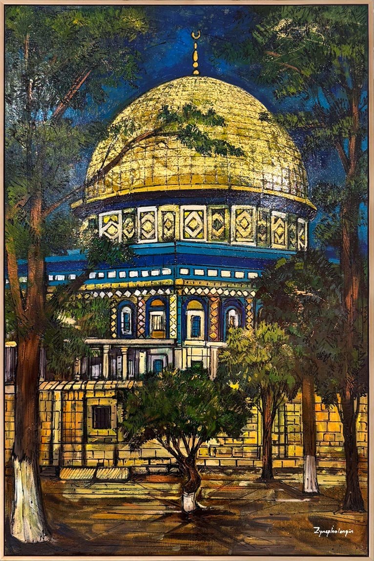 Kubbetü’s-Sahra Yağlı Boya Tablosu