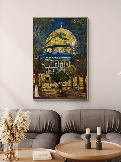 Kubbetü’s-Sahra Yağlı Boya Tablosu