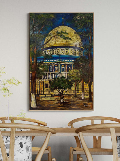 Kubbetü’s-Sahra Yağlı Boya Tablosu