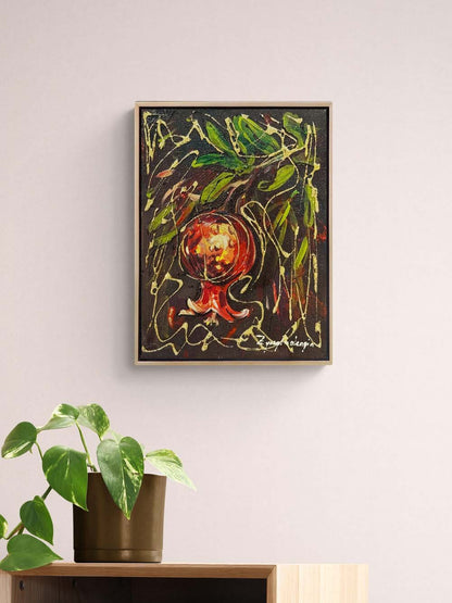 Altın Nar Yağlı Boya Tablosu