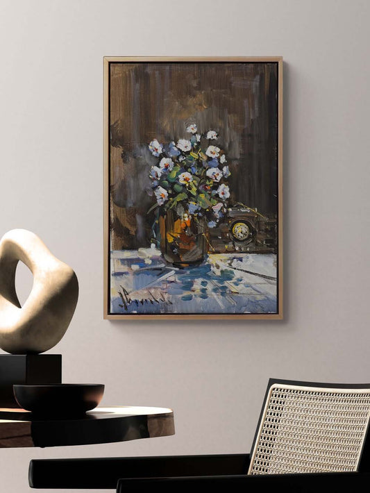 Zamanla Solmayanlar Yağlı Boya Tablosu