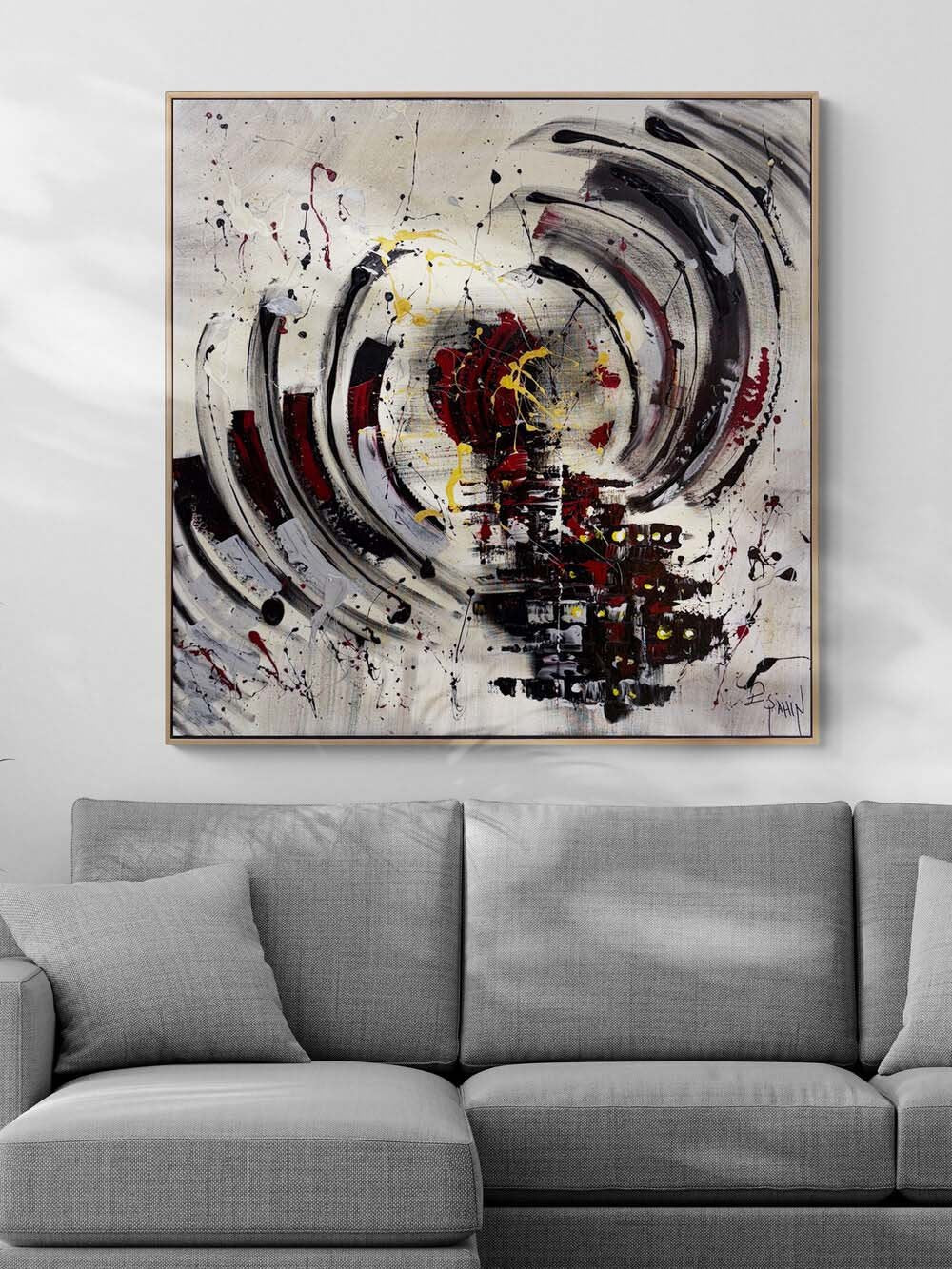 Uzak Bir Düş Yağlı Boya Tablosu