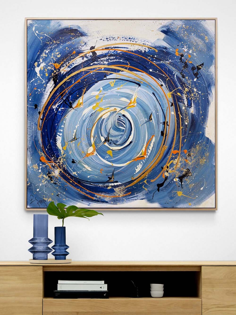 Gökyüzünün Şarkısı Yağlı Boya Tablosu