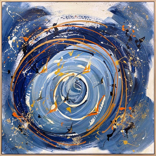 Gökyüzünün Şarkısı Yağlı Boya Tablosu