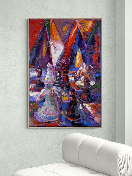 Stratejinin Renkleri Yağlı Boya Tablosu